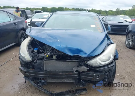 2014 Hyundai Elantra Se z USA, uszkodzony, nr VIN KMHDH4AE2EU113651